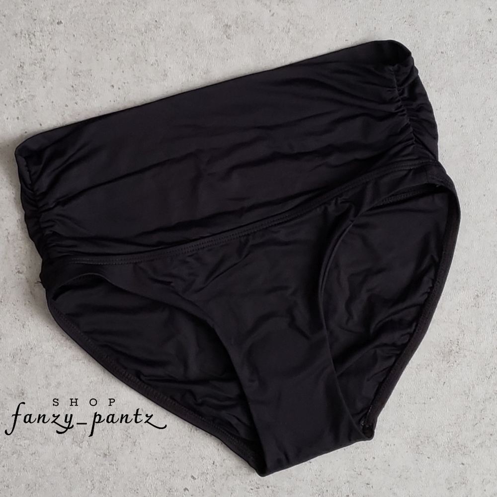 Vitamin A Bikini Bottom Black Convertible Waist XS - Picture 2 of 6
